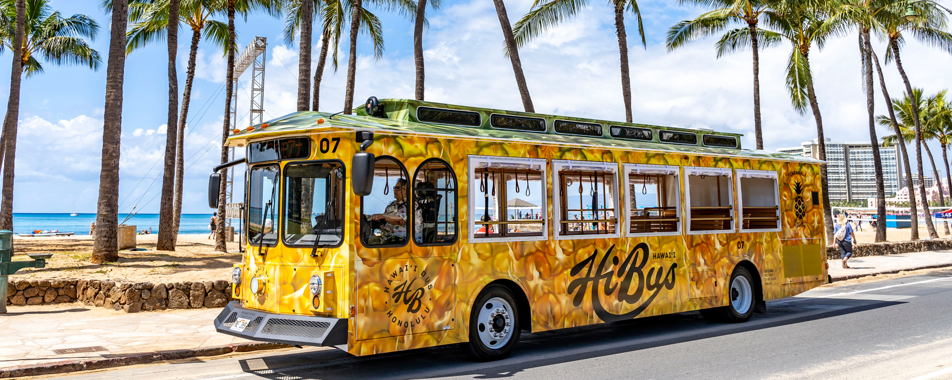 open top bus tour hawaii